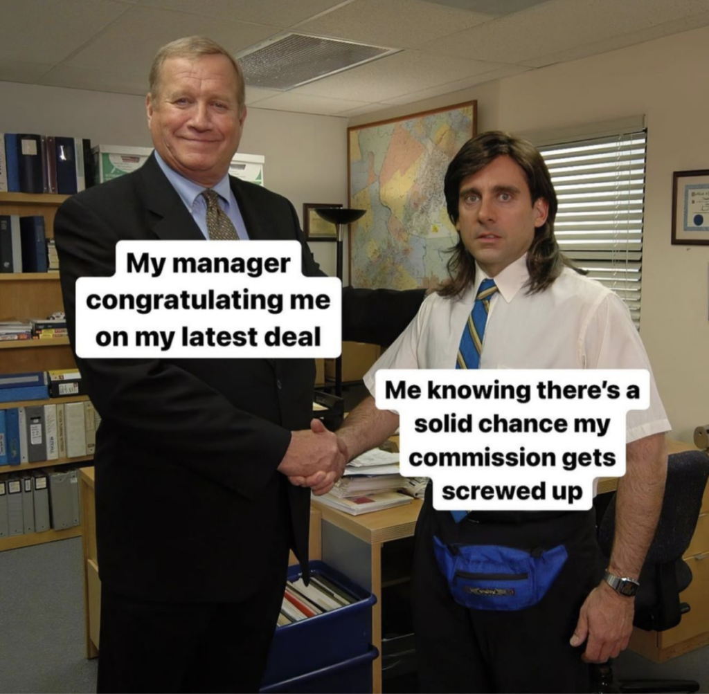 30 Sales Commission Memes to End 2023 with a Laugh | Spiff