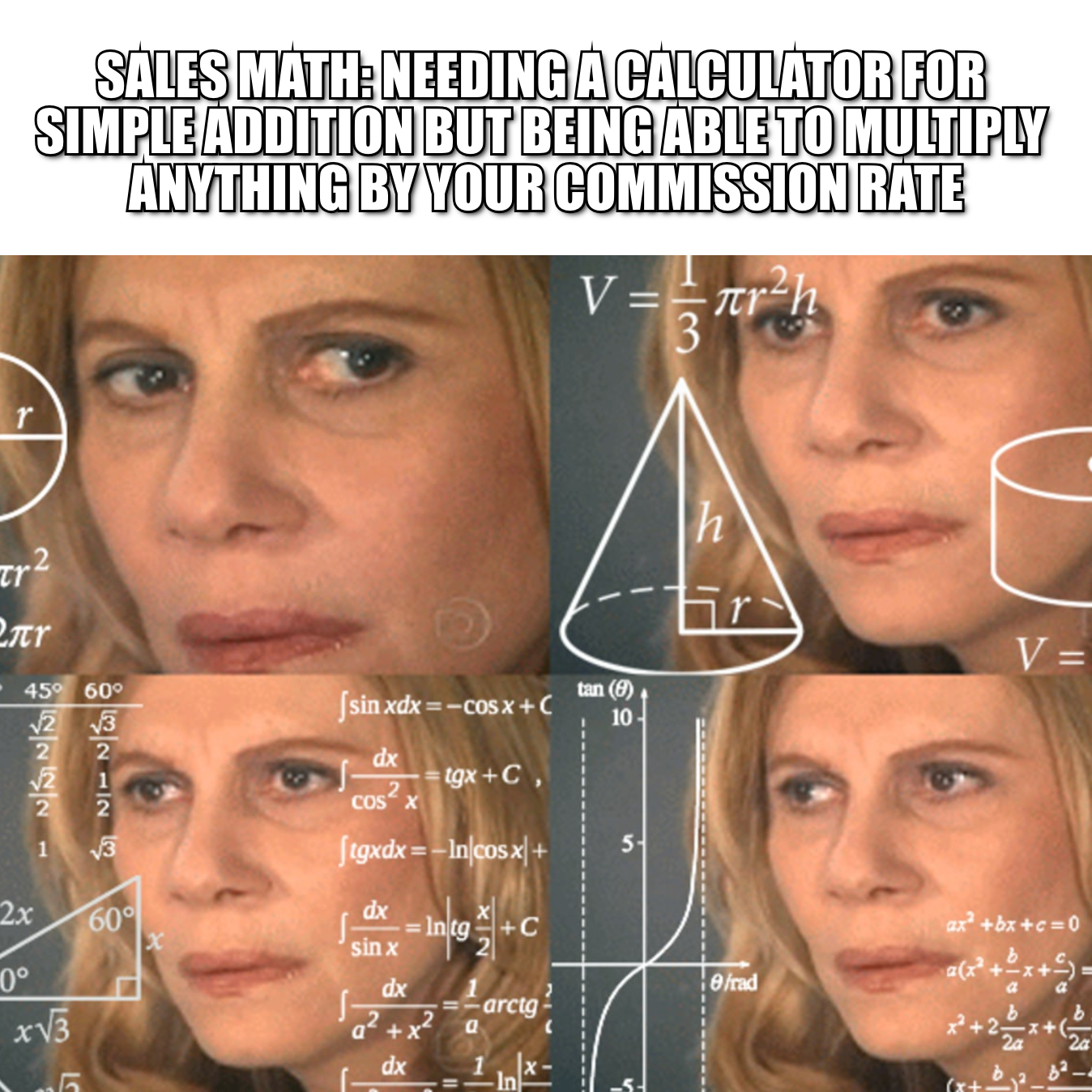 sales math meme